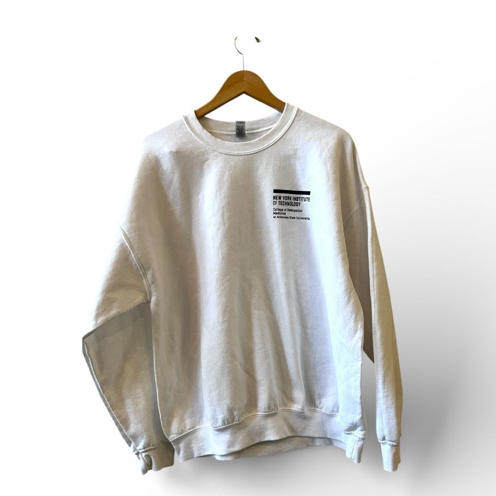 New York Institute Technology ASU Osteopathic Medicine Sweatshirts‎ Sz XL White